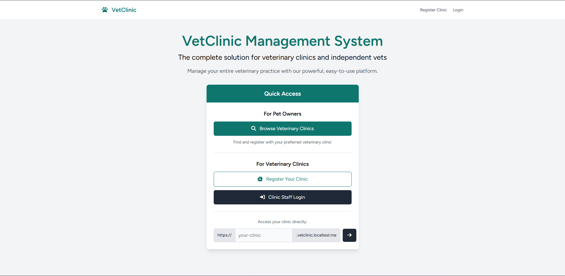 Vet Clinic